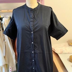 James Perse Button Down Shirt Dress